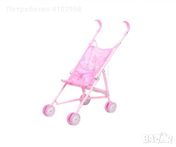 Лятна метална количка за кукли