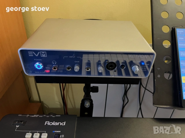 Продавам най-добрия аранжар с истински звуци и неограничени възможности.  Ketron EVM модул, снимка 2 - Синтезатори - 53513545