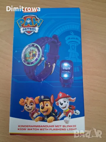 Детски Часовник Paw Patrol, снимка 8 - Детски - 48726119