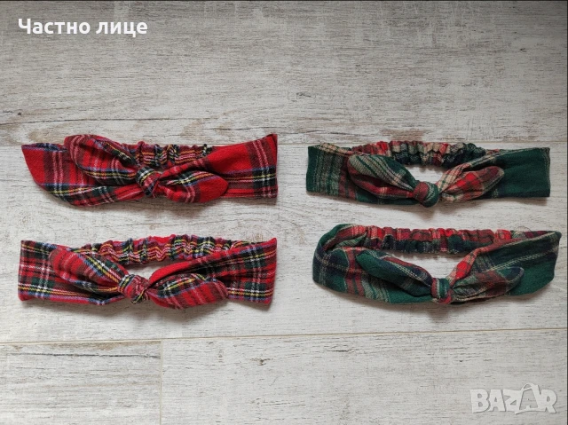 Детски и бебешки ленти за коса , снимка 10 - Шноли, диадеми, ленти - 31493383