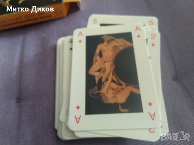 Гръцки карти Корфу  нови 54 броя, снимка 3 - Карти за игра - 44978354