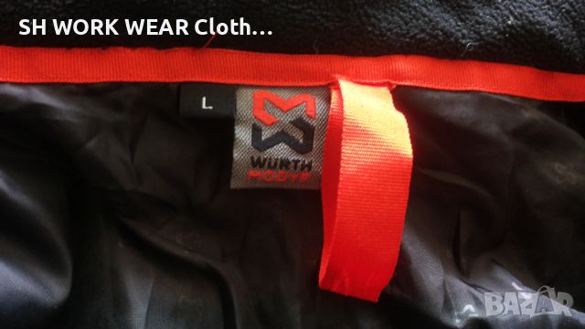 WURTH MODYF Performance Winter Jacket Waterproof размер L работно яке водонепромукаемо W4-175, снимка 13 - Якета - 46130770