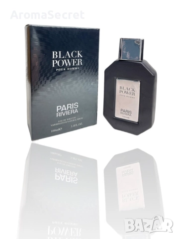 Paris Riviera Black Power 100ml EDT Men Black Code, снимка 3 - Мъжки парфюми - 51981622