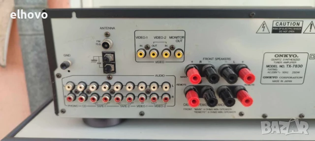 Ресивър Onkyo TX-7830, снимка 10 - Ресийвъри, усилватели, смесителни пултове - 50467052