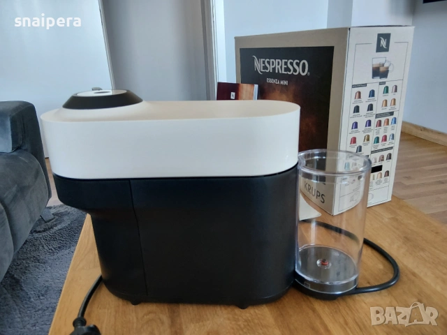 Кафемашина с капсули NESPRESSO VERTUO POP Mch White, снимка 6 - Кафемашини - 53889189