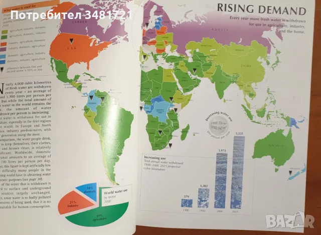 Атлас на водата / The Atlas of Water. Mapping The World's Most Critical Resource, снимка 5 - Енциклопедии, справочници - 46826141