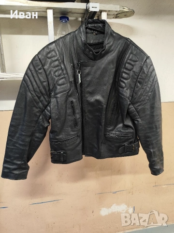 Кожено мото яке рокерия Genuine leather 