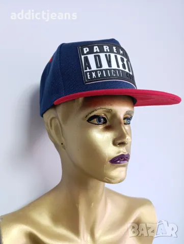 Мъжка шапка Parental Advisory Snapback, снимка 6 - Шапки - 48235813