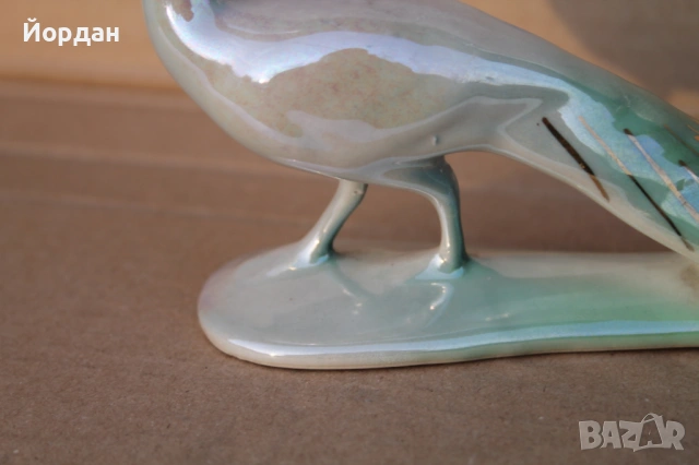 Порцеланов паун гр.Разград, снимка 4 - Колекции - 53877412