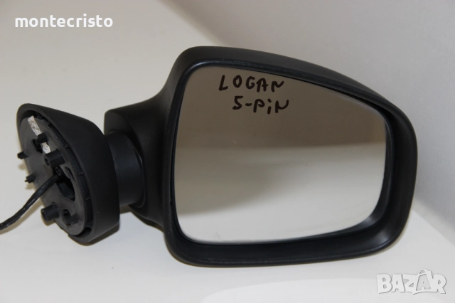 Дясно електрическо огледало Dacia Logan I (2004-2012г.) 5 пина Черно Черен 963017247R