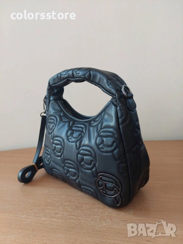 Черна чанта Karl Lagerfeld/SG70ze, снимка 2 - Чанти - 53773675