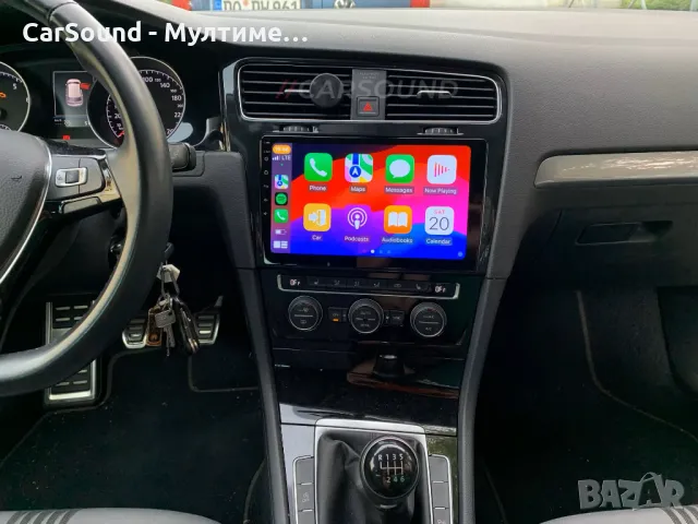 Golf MK7 – 10.1" Мултимедия Android 13 VW Голф 2013-2020 Навигация Андроид, снимка 2 - Аксесоари и консумативи - 47218227