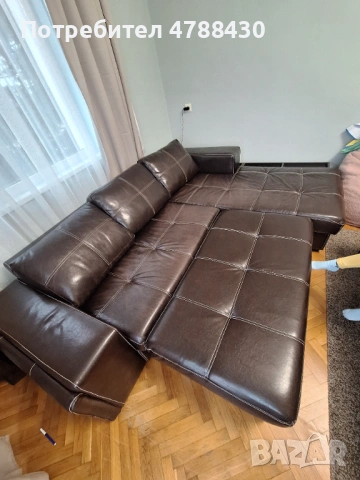 Кожен диван, снимка 7 - Дивани и мека мебел - 54099709