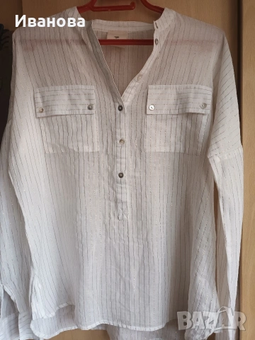 Лот от ленена пола Марко Поло и риза за лятото, снимка 4 - Поли - 54149692