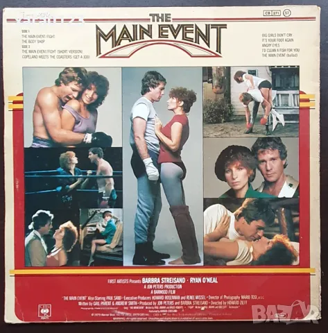 The Main Event - Music From The Original Motion Picture Soundtrack, снимка 3 - Грамофонни плочи - 47485697