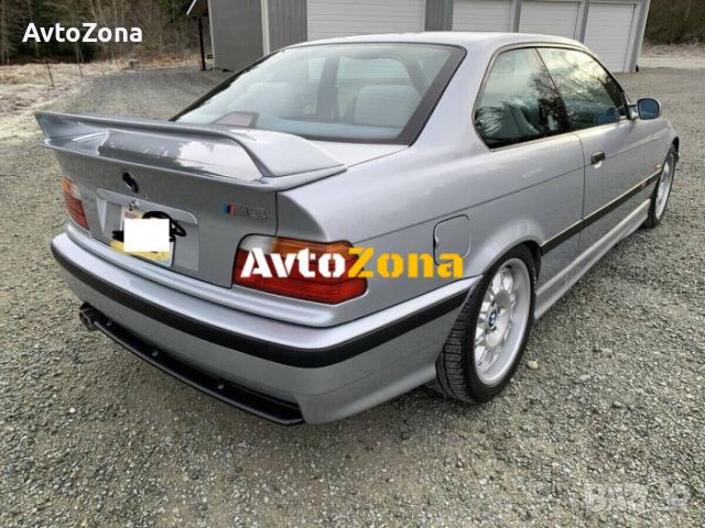 Aнтикрило за BMW E36 sedan / coupe - LTW M3 GT Class 2 черен гланц, снимка 7 - Аксесоари и консумативи - 45306704