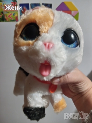 💖FurReal Friends Hasbro интерактивни животни за разходка/акащи Walk A Lots Poop A Lots, снимка 12 - Музикални играчки - 48120339