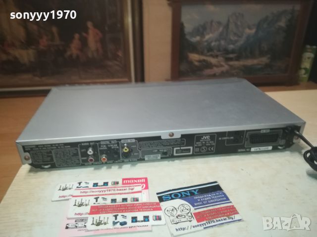 JVC XV-N5SL DVD PLAYER-ВНОС SWISS 0408241111, снимка 18 - Плейъри, домашно кино, прожектори - 46795383