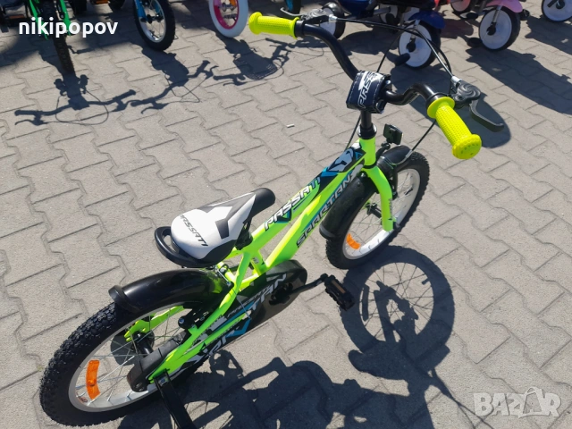 PASSATI Велосипед 16" SPARTAN жълт, снимка 4 - Велосипеди - 53759384