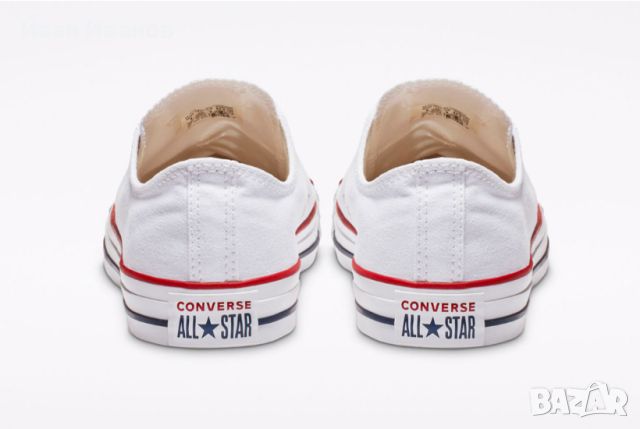 CONVERSE CHUCK TAYLOR ALL STAR WHITE  номер 43 -44 кецове/ маратонки , снимка 6 - Кецове - 45862176