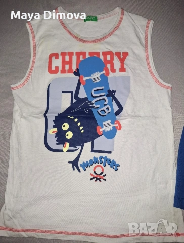 Benetton пижами 2бр. , снимка 6 - Детски пижами - 54055824