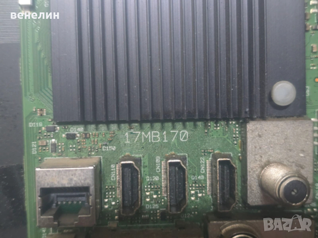 Mainboard 17MB170 от DAEWOO 43DM54UA, снимка 2 - Части и Платки - 53647330
