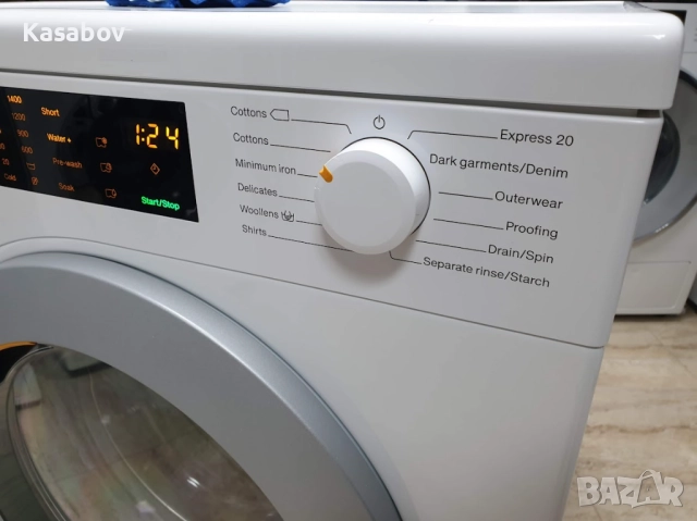 Miele W1 Classic Eco Пералня Миеле 12м Гаранция, снимка 5 - Перални - 52600754