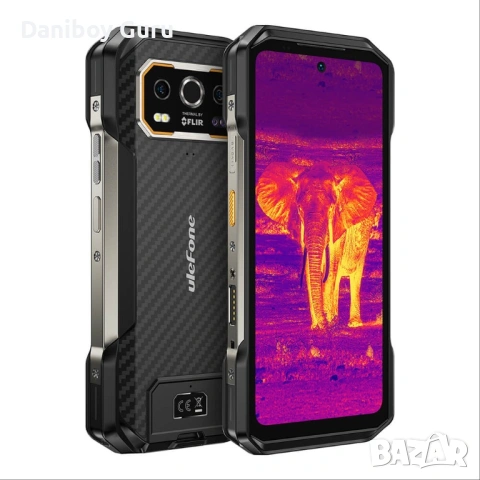 Смартфон Ulefone - Armor 27 Pro 5G, 6.78'', 12GB/256GB, черен, снимка 2 - Телефони с две сим карти - 53824114