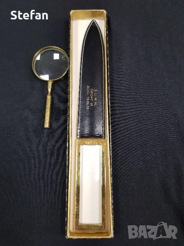 ножици и нож за писма, снимка 4 - Антикварни и старинни предмети - 52624687