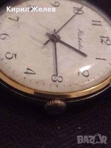 Стар ръчен часовник RAKETA MADE IN USSR рядък за КОЛЕКЦИОНЕРИ 46107, снимка 4 - Антикварни и старинни предмети - 46079148