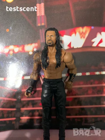 Екшън фигура WWE Roman Reigns Роман Рейнс Basic Series mattel basic figure играчка, снимка 2 - Други - 48509184