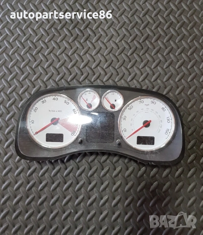 Rhd скоростомер за Peugeot 307CC 16V, 2.0 (2005) 9651300180