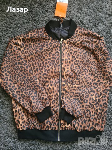 Мъжко яке Леопард принт-Leopardi print Jacket, снимка 5 - Якета - 45010489