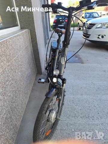 Електрически сгъваем велосипед, снимка 4 - Велосипеди - 54296322