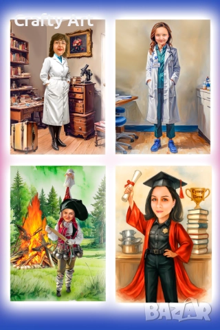 Дигитални карикатури и портрети, снимка 2 - Други услуги - 52528592