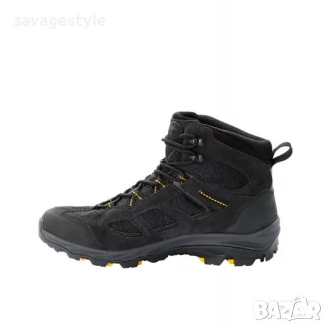 Мъжки обувки JACK WOLFSKIN Vojo 3 Texapore Mid Shoes Black, снимка 5 - Спортни обувки - 48022805