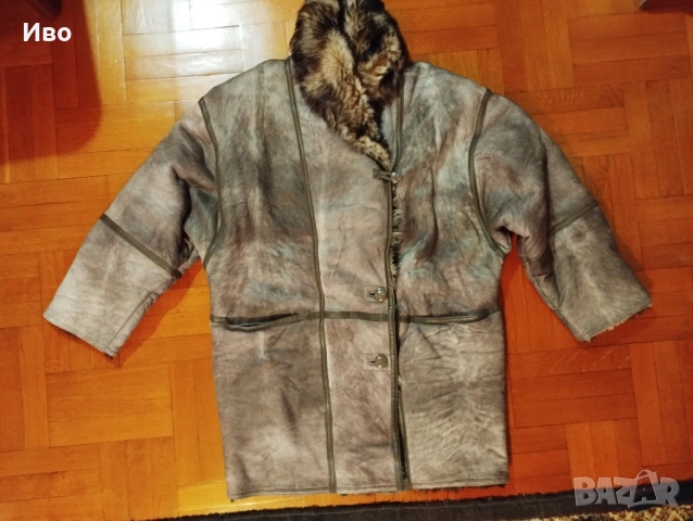 Дамско палто сребърен мармот Mabrun размер 42, снимка 4 - Палта, манта - 52945068