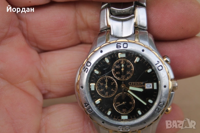 Мъжки Японски часовник ''Citizen 0510''  хронограф, снимка 11 - Мъжки - 54150053