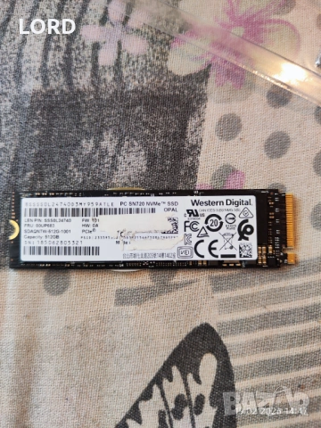 SSD 512GB WD SN720 NVME
