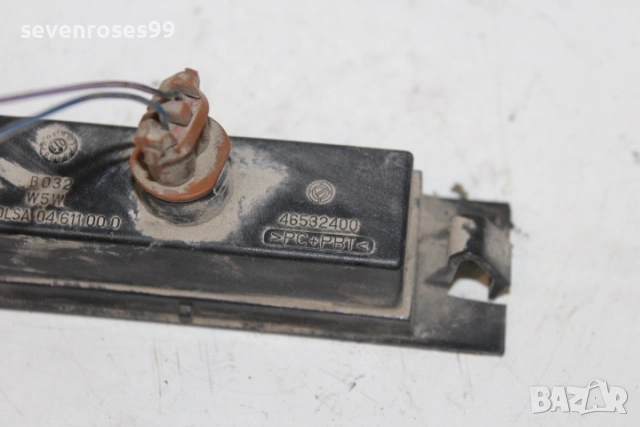 Плафон номер Фиат Пунто 2 2001 1.2i 60 Fiat Punto 2  2/3врати, снимка 5 - Части - 53504279