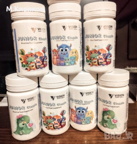Junior Classic от VISION Витамино минерален комплекс за деца, снимка 2 - Хранителни добавки - 51564074