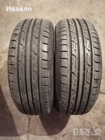 Продавам 2 броя летни гуми 195.55.16 на 1 сезон дот 2021 Nankang 