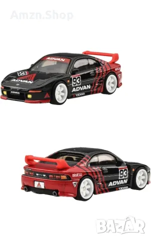 Hot Wheels Premium Diorama ADVAN Racing Team Skyline MR2 Collector Set 2025 PSL + Straight Track Set, снимка 2 - Колекции - 49946678