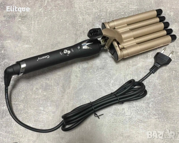 Ретро преса с пет цилиндъра Gemei 💇‍♀️