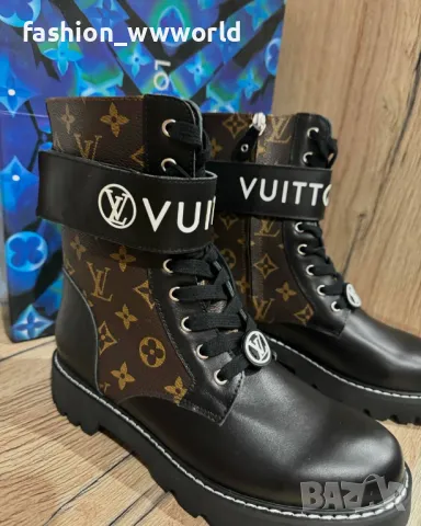 дамски Боти  LOUIS VUITTON-реплика, снимка 1 - Дамски боти - 47390434