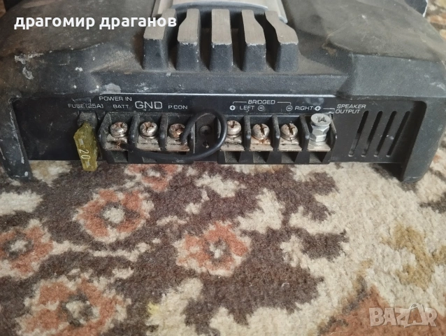 усилвател за автомобил , снимка 2 - Ресийвъри, усилватели, смесителни пултове - 54283507