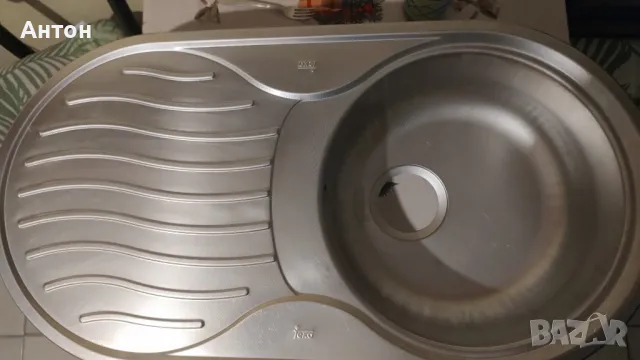 Мивка ТЕКА- за плот с отцедник, снимка 1