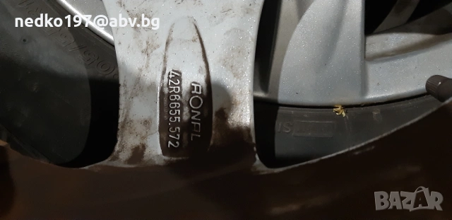 продават се алуминиеви джанти 16 цола 5×112 намират се в горна оряховица 220 евро, снимка 4 - Гуми и джанти - 53499482