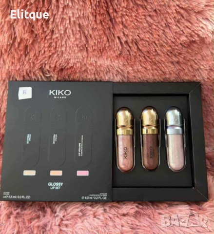 гланцове kiko , снимка 3 - Декоративна козметика - 52469428