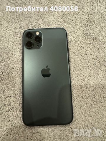 Iphone 11 pro 64gb dark green, снимка 1 - Apple iPhone - 45480688
